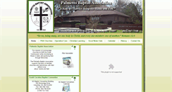 Desktop Screenshot of palmettobaptistsc.org